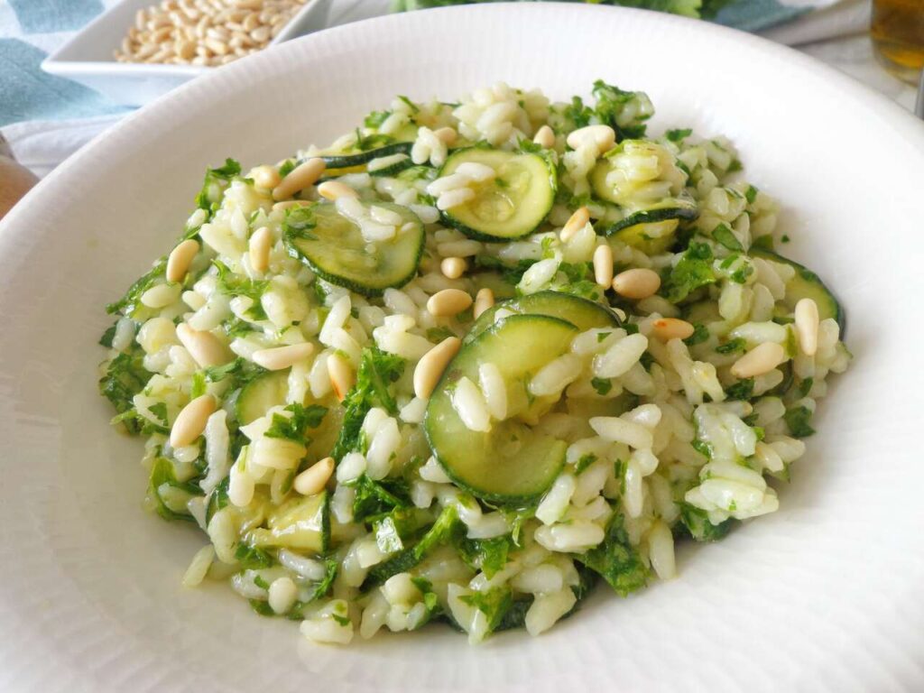 Przepis na risotto z cukinia