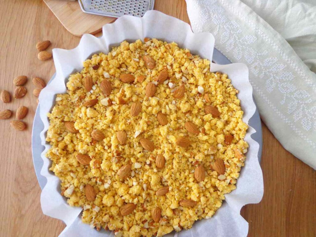 Wloskie ciasto z kruszonka