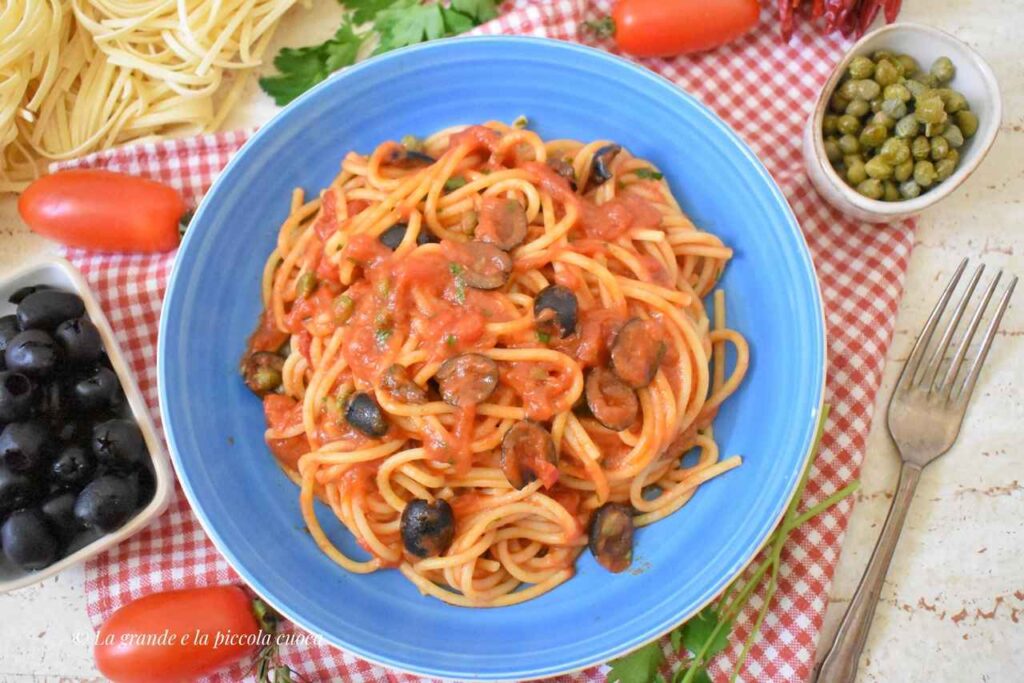 Przepis na spaghetti alla puttanesca