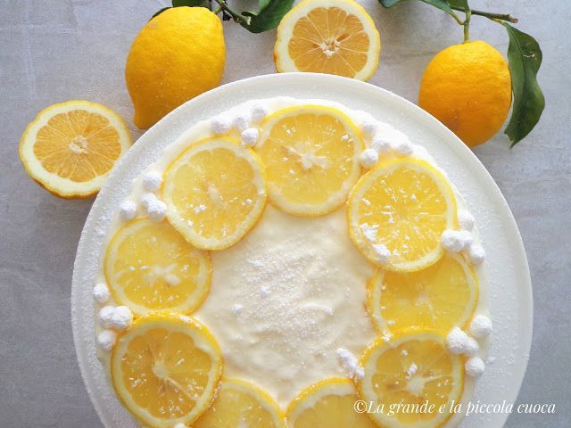 Cytrynowy cheesecake bez pieczenia