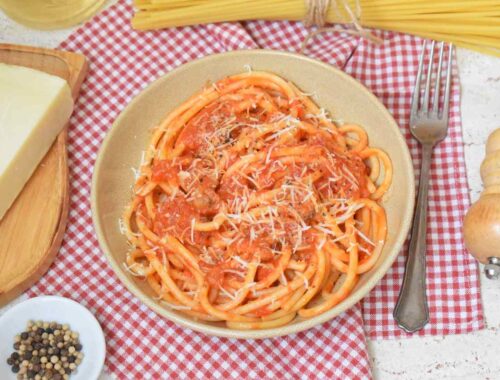 Przepis na wloska spaghetti amatriciana