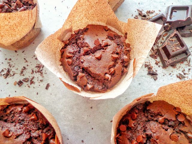 Przepis na czekoladowe muffiny z dynią