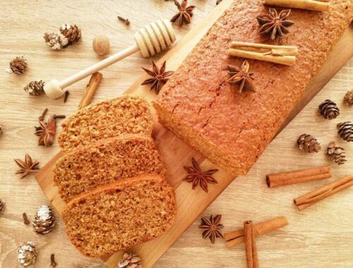 Świąteczny chleb miodowo-korzenny