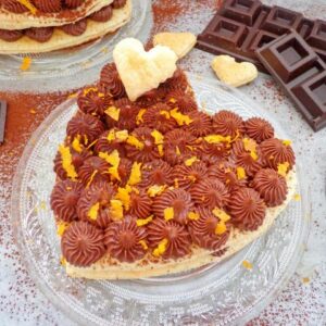 Walentynkowe serce z ciasta francuskiego
