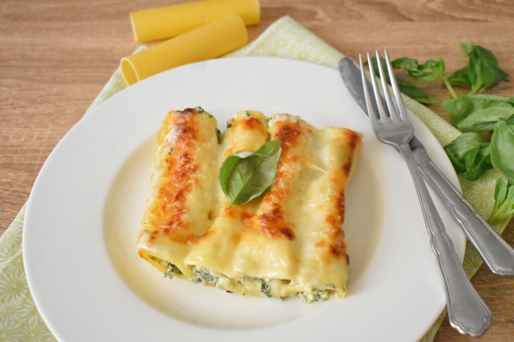 Przepis na cannelloni bez miesa