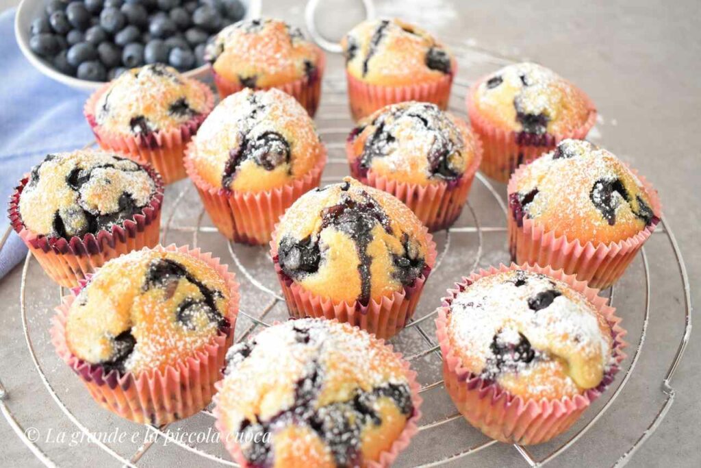 Przepis na muffiny z borówkami