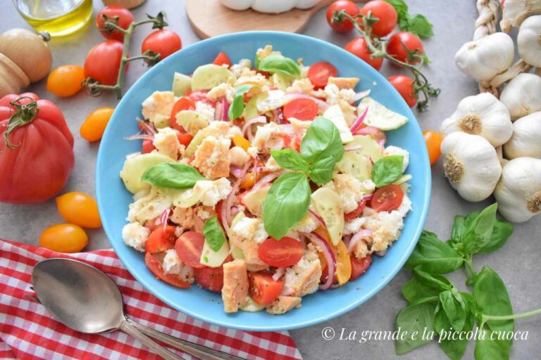Przepis na sałatkę Panzanella