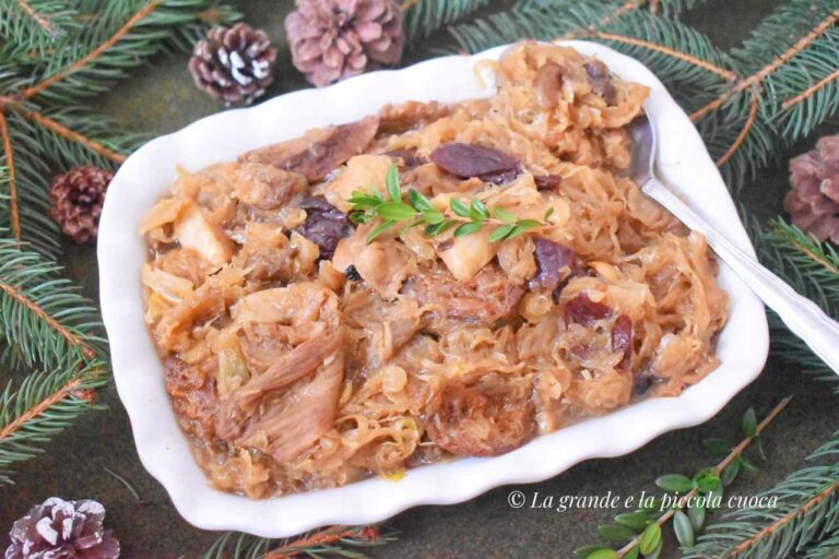Przepis na wigilijny bigos