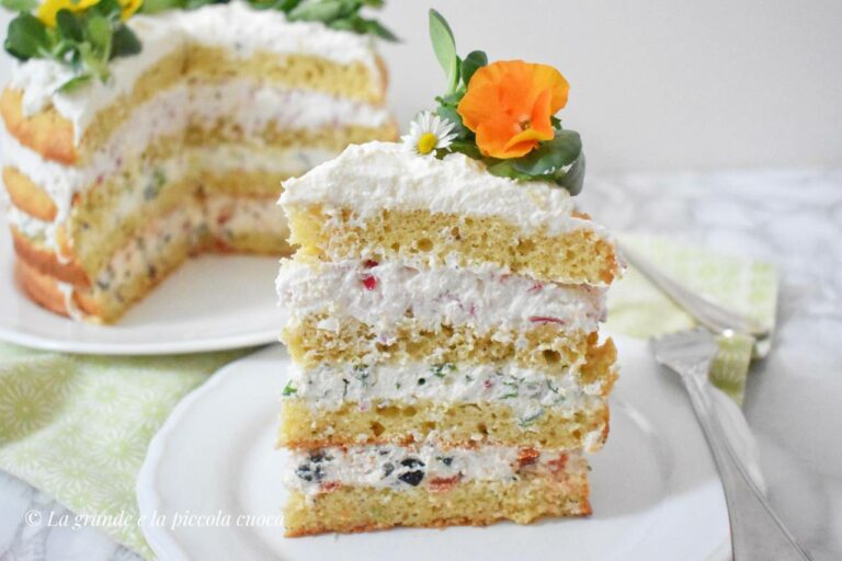 Wytrawny tort z twarozkiem