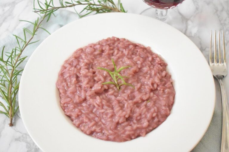 Przepis na wloskie risotto z rozmarynem