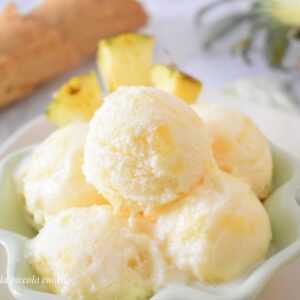 Przepis na lody ananasowe