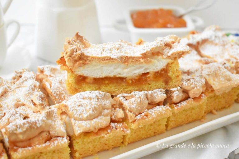 Tarta z dzemem i beza