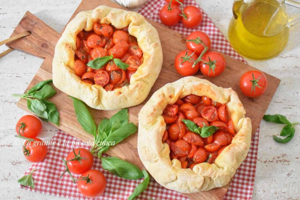 Przepis na focaccie z pomidorkami