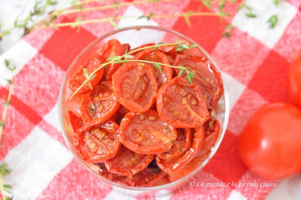 Confit pieczone pomidory