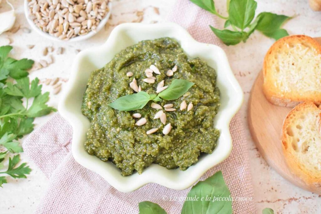 Weganska pasta kanapkowa