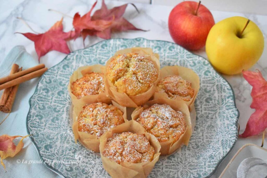 Muffiny marchewkowe z jablkiem