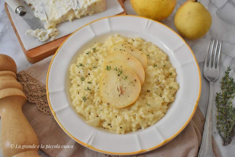 Przepis na risotto z gorgonzola