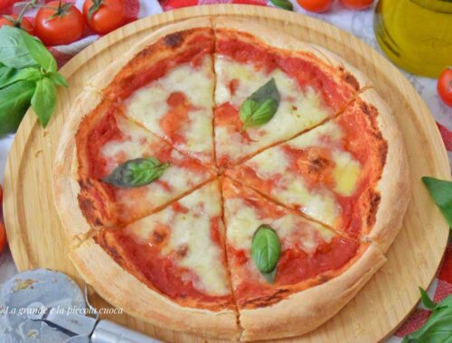 Przepis na wloska pizze margherita na cienkim ciescie