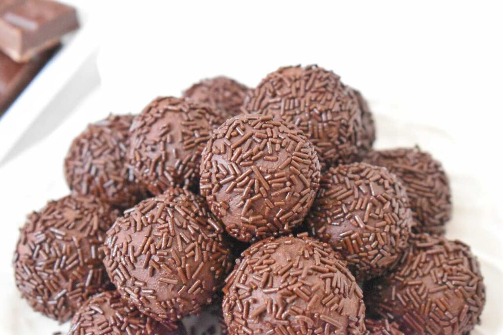 Domowe praliny czekoladowe