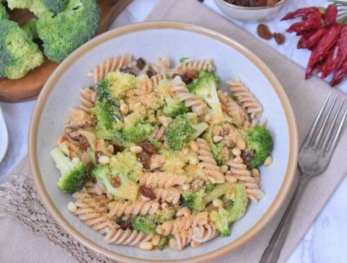 Przepis na makaron z brokulami