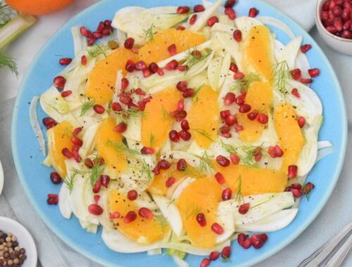 Przepis na salatke z pomarancza