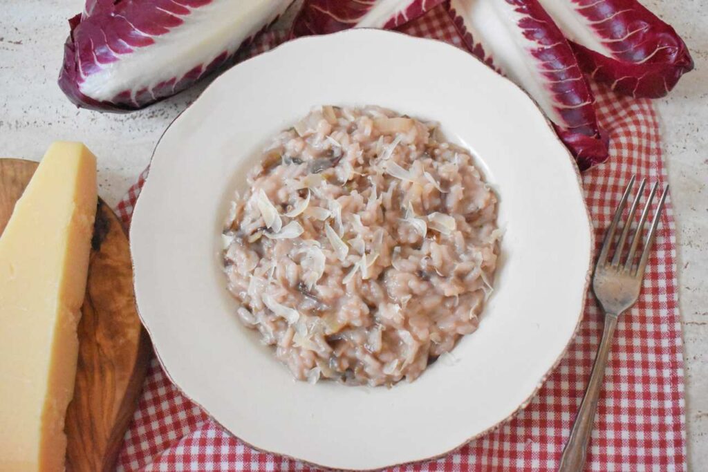 Wloskie risotto z cykoria radicchio