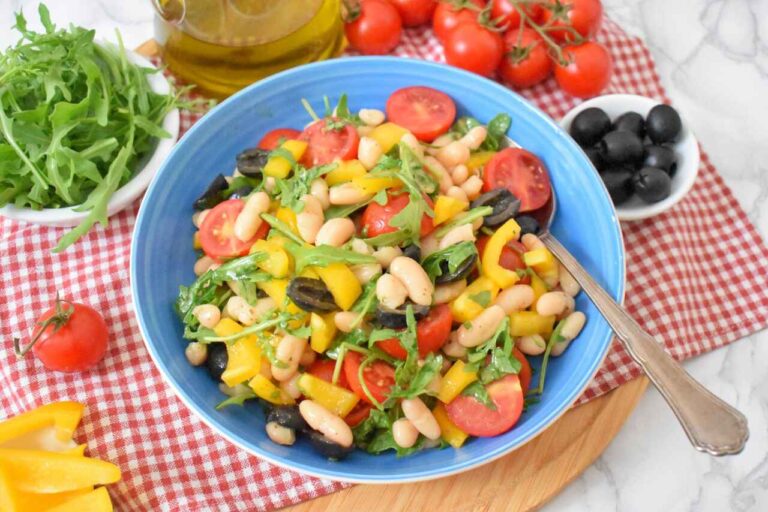 Przepis na prosta salatke z fasoli