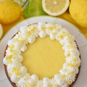 Przepis na cytrynowy sernik z lemon curd