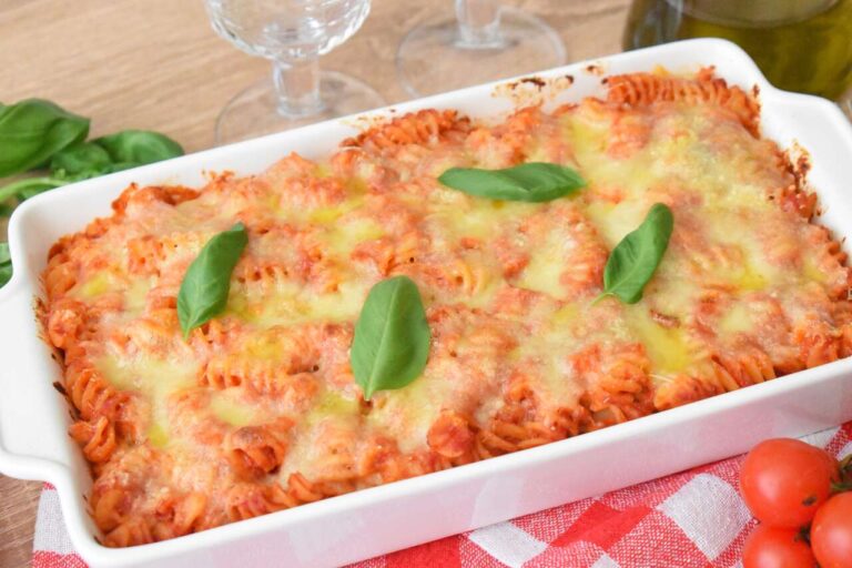 Przepis zapiekanka makaronowa pasta sorrentina