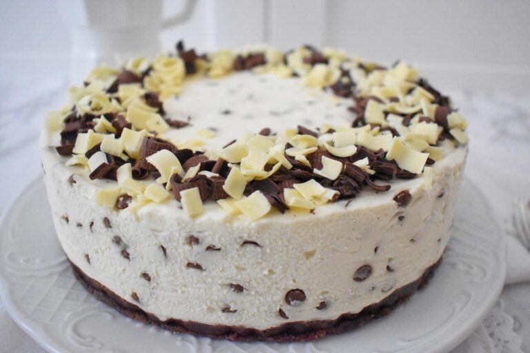Cheesecake na zimno stracciatella
