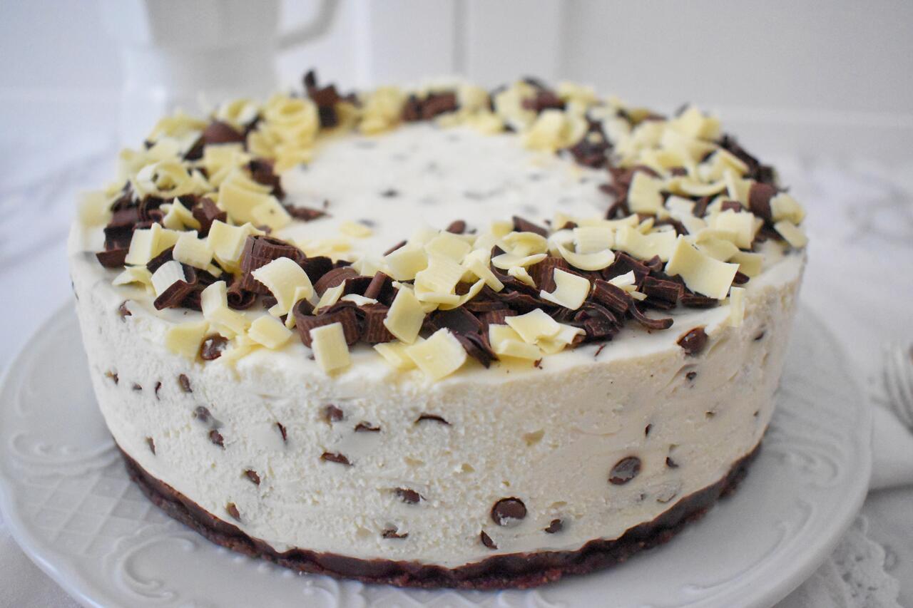 Cheesecake na zimno stracciatella