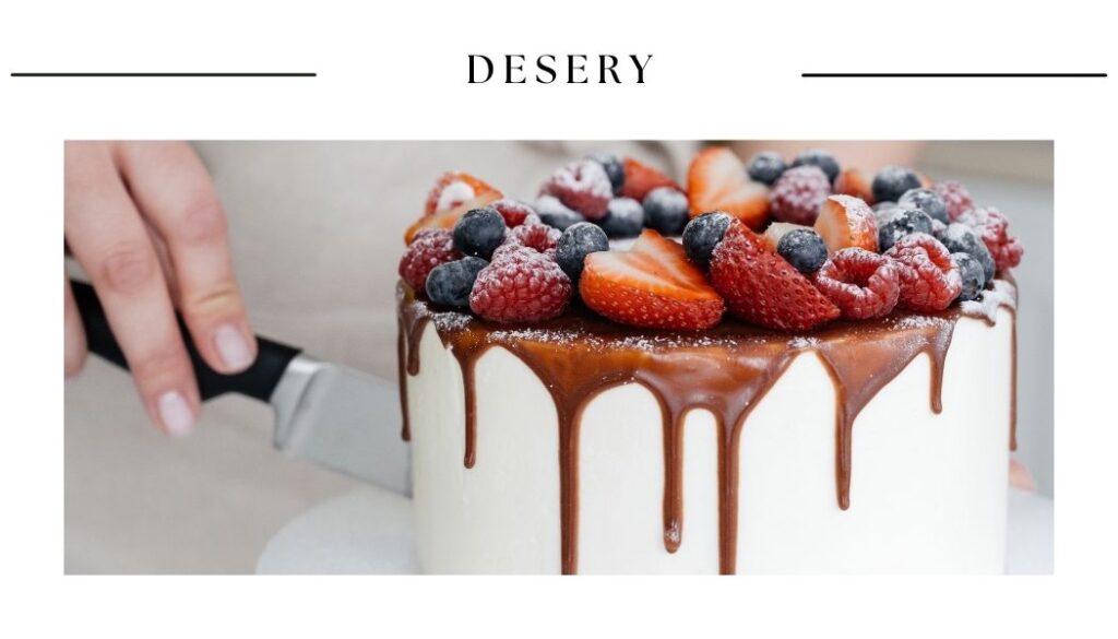 Zbior przepisow na domowe desery, ciasta i ciasteczka