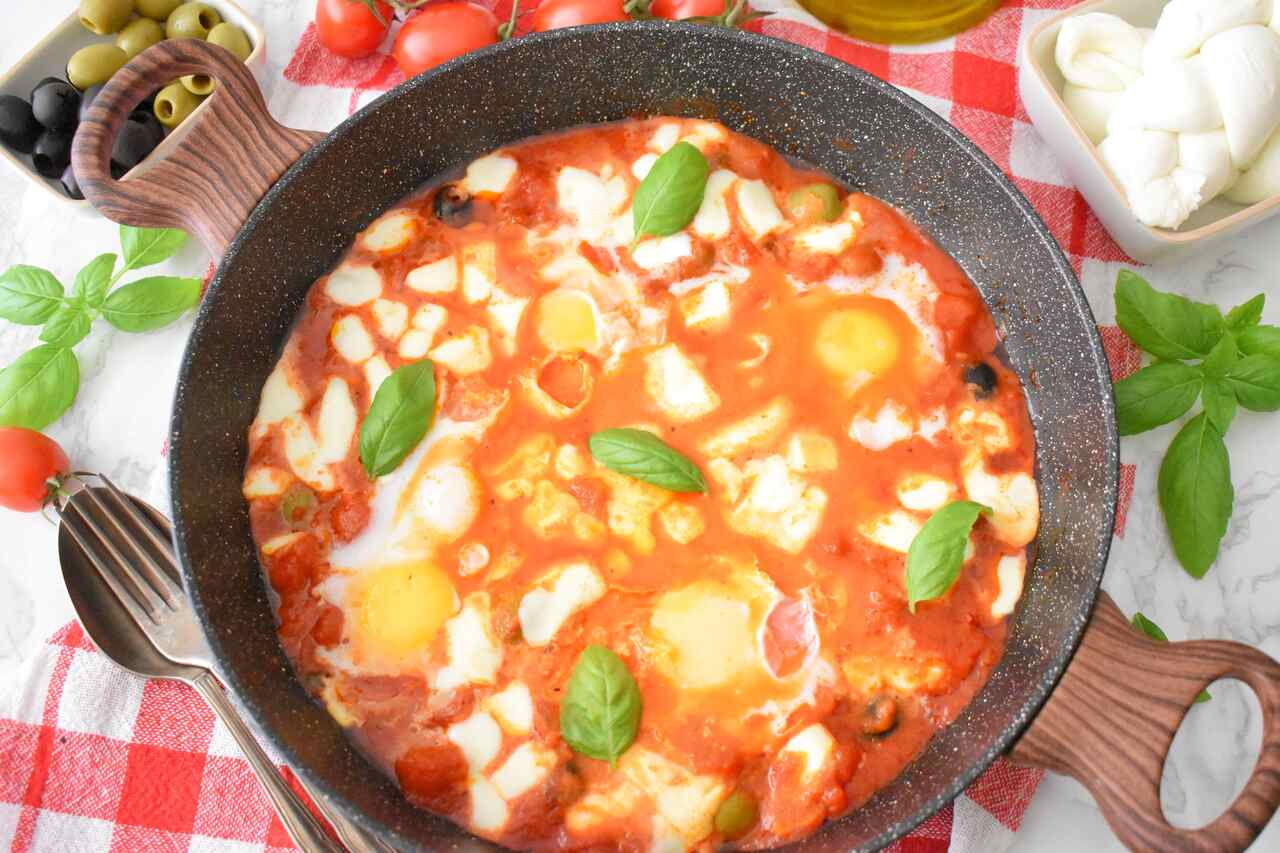 Przepis na wloskie jajka alla pizzaiola