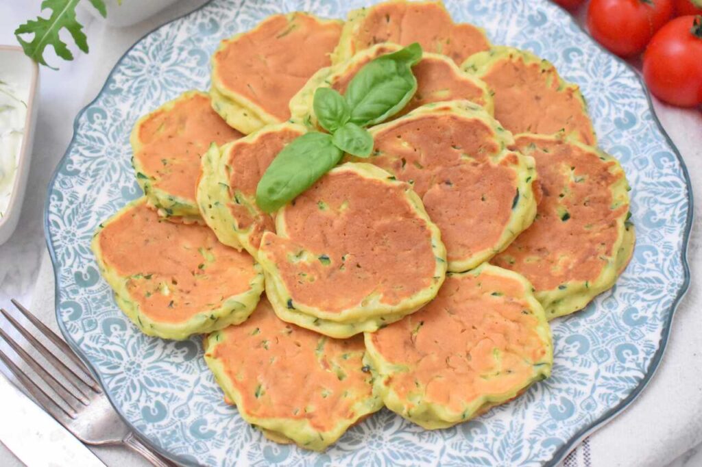 Przepis na puszyste placki z cukinia