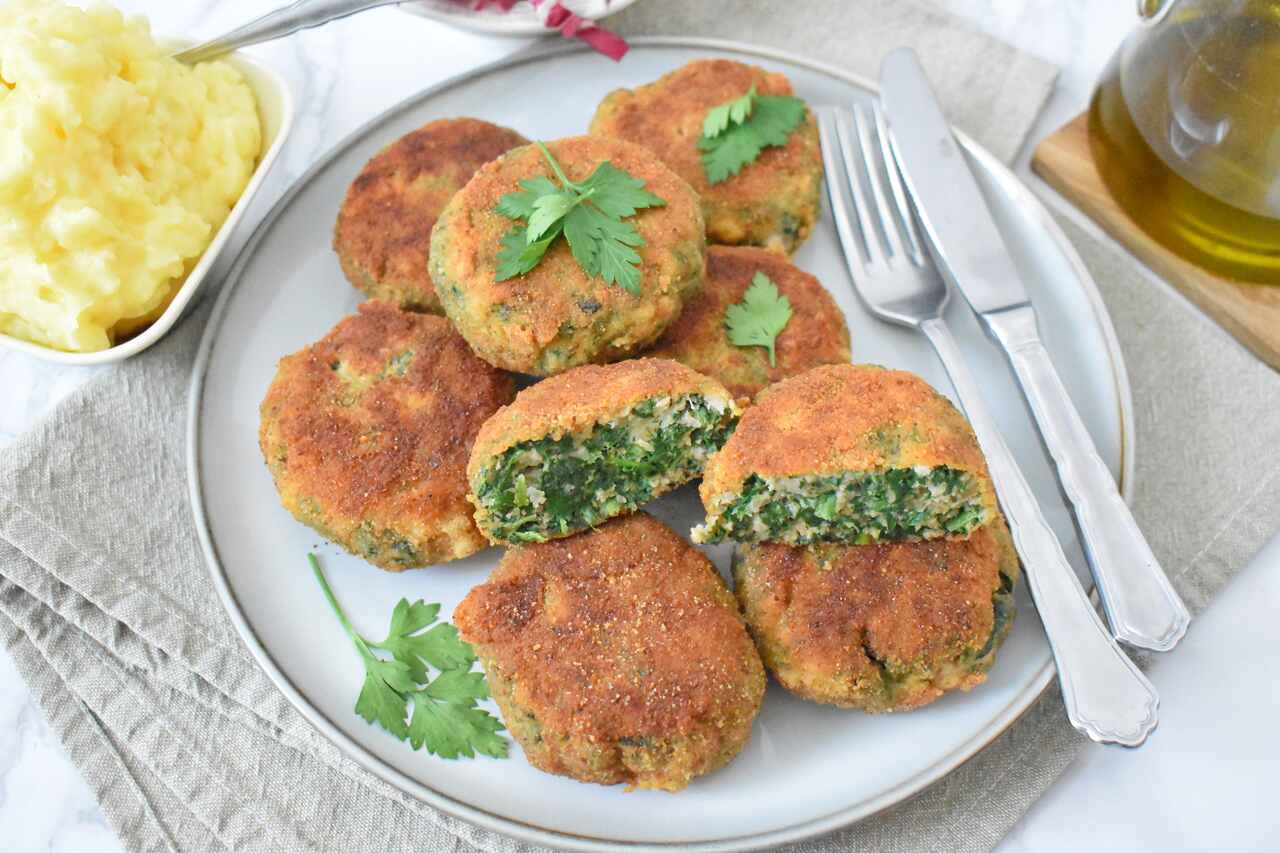 Przepis na drobiowe kotlety mielone ze szpinakiem