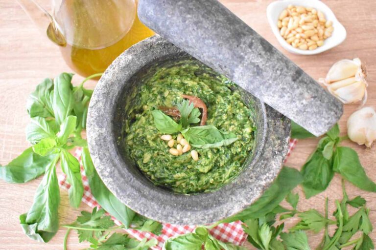 Przepis na wloskie pesto z Toskanii