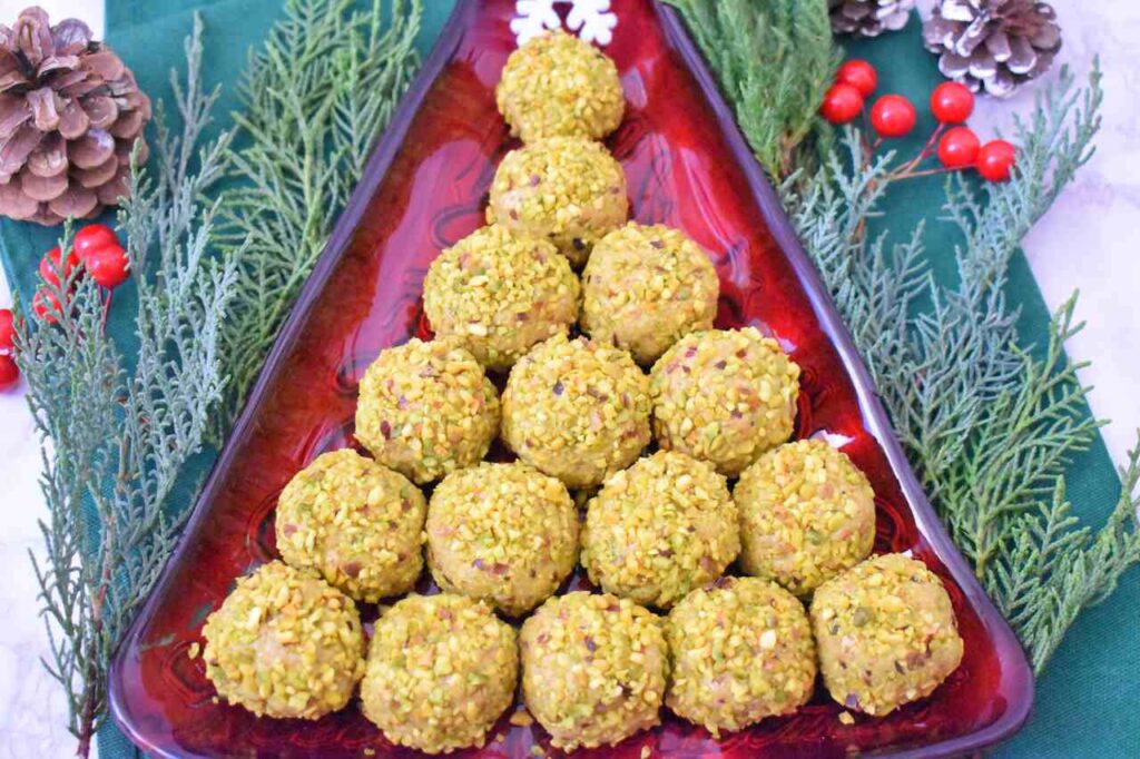 Slodkie praliny z pistacjami