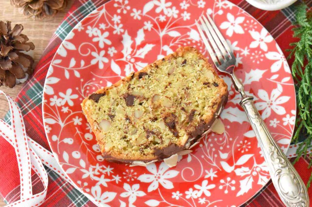 Migdalowe ciasto z czekolada