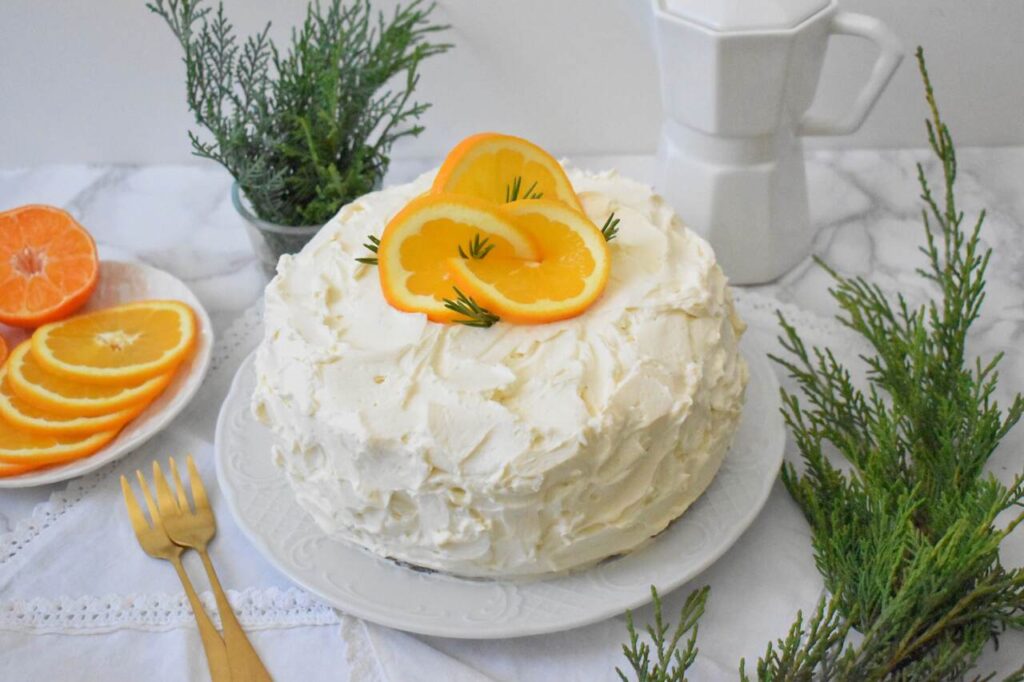 Przepis na tort makowo-pomaranczowy