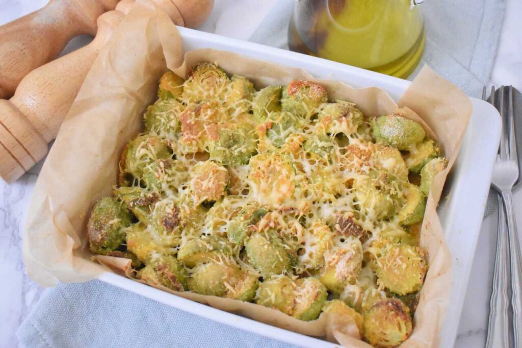 Brukselka zapiekana w masie jajecznej