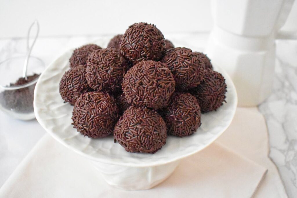 Brazylijskie czekoladki z mlekiem skondensowanym