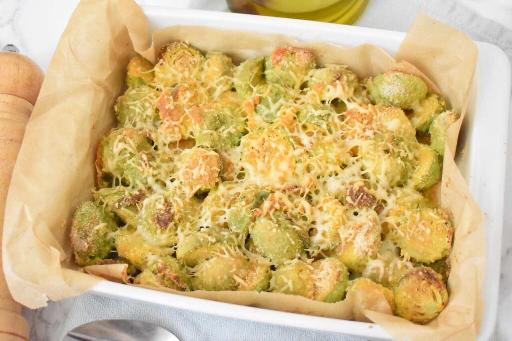 Przepis na pieczona brukselke