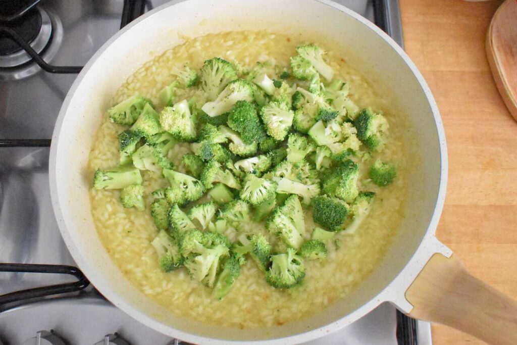 Wloskie risotto z brokulami