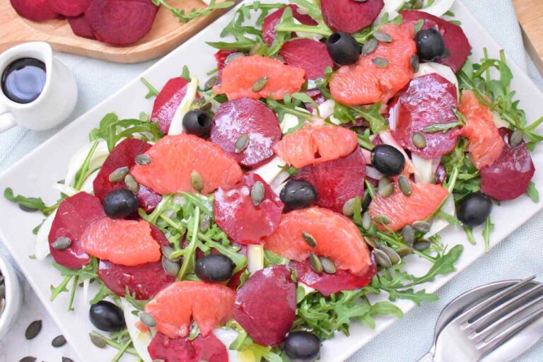 Przepis na salatke z burakiem