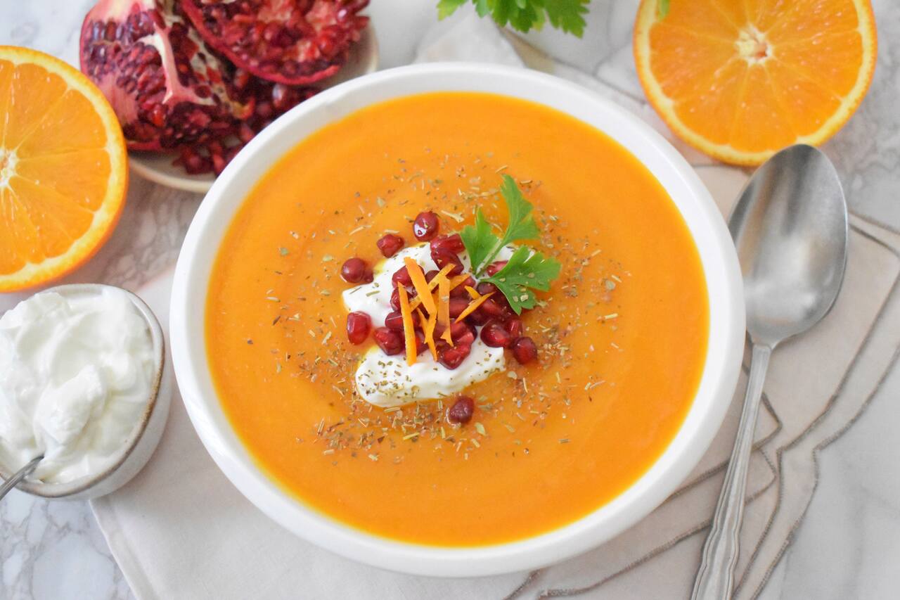 Przepis na zupe dyniowa z pomaranczami