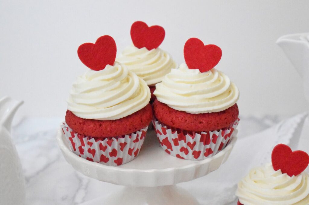 Przepis na walentynkowe babeczki