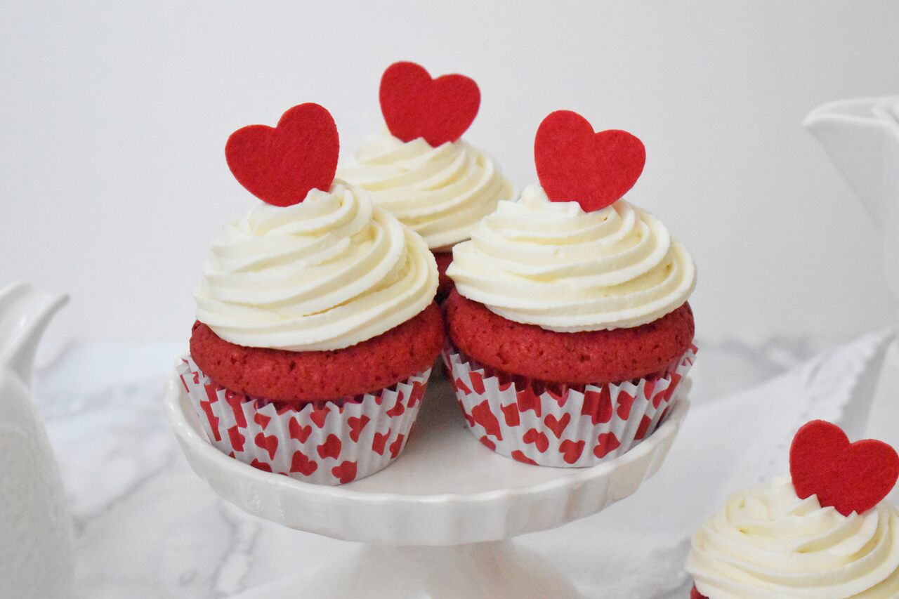 Przepis na walentynkowe babeczki