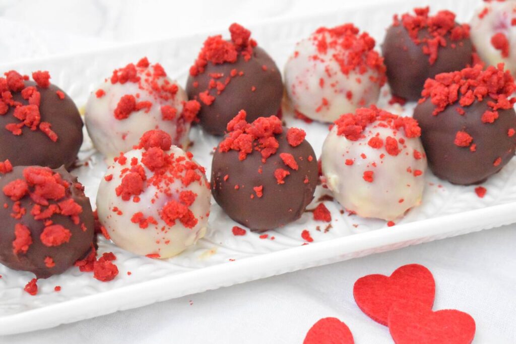 Jak przygotowac trufle red velvet