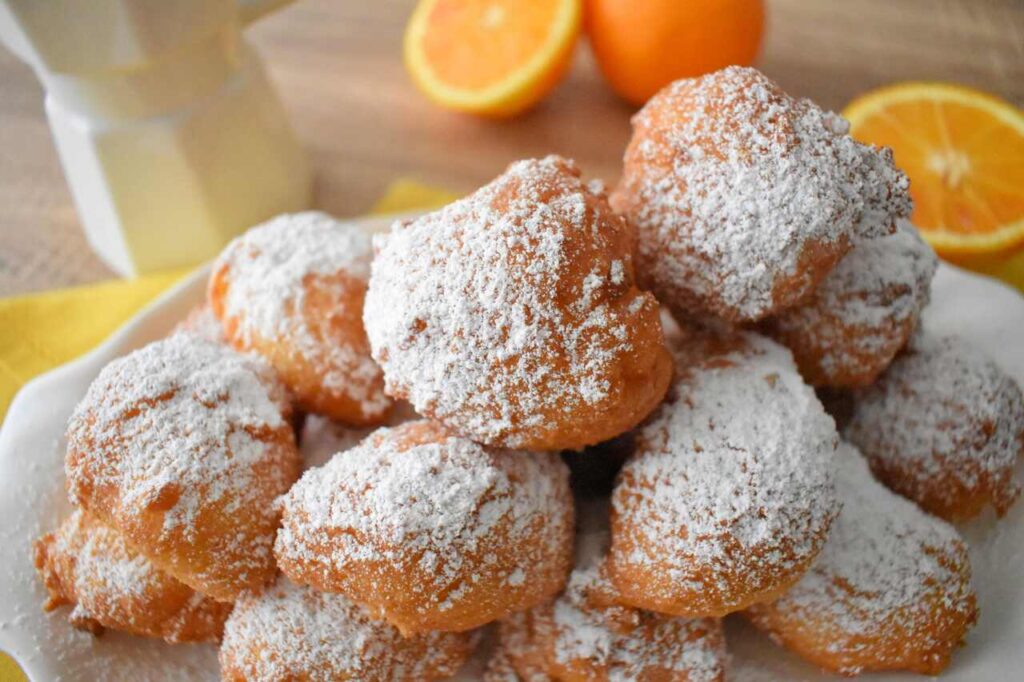 Wilgotne puszyste paczki z mascarpone