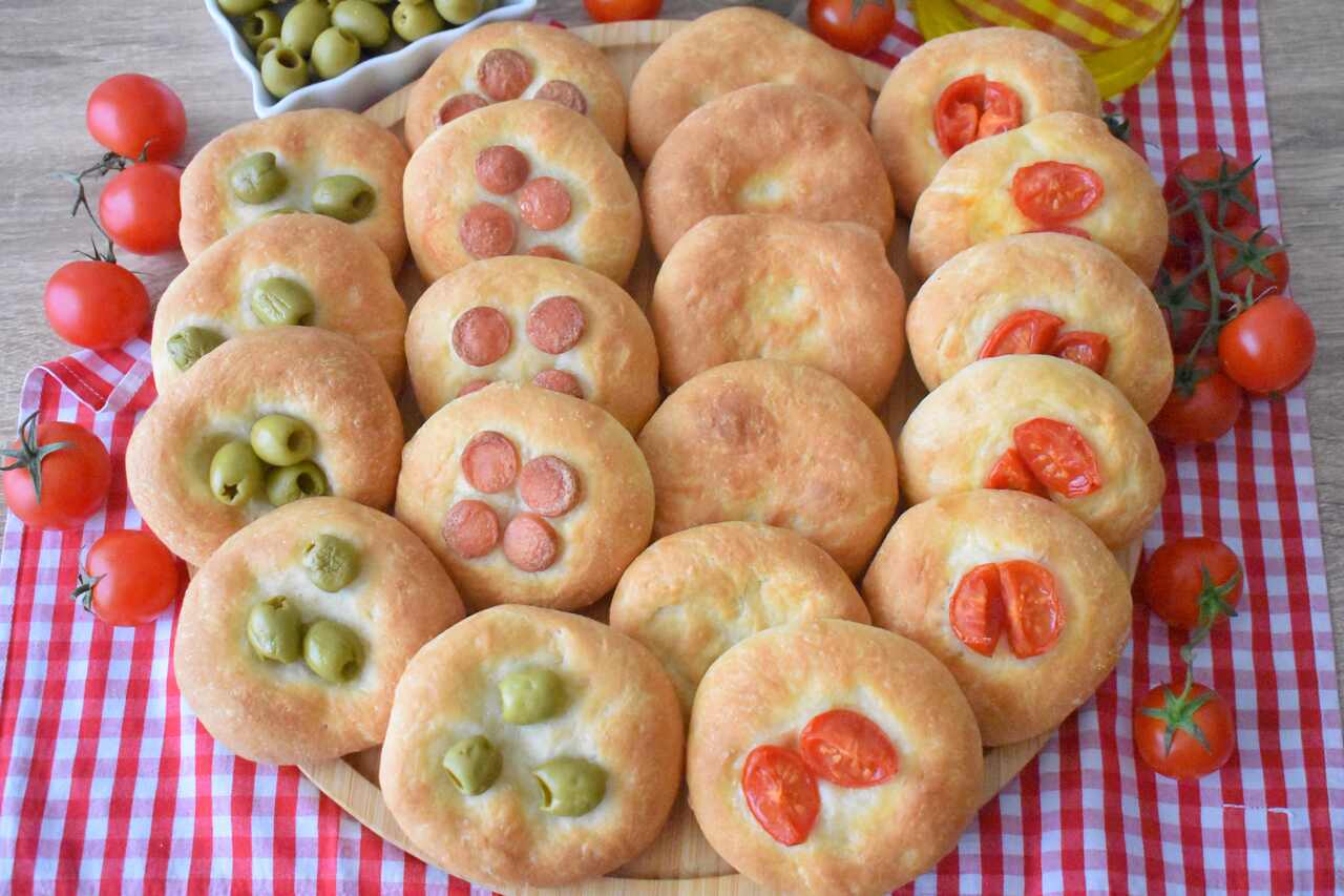 Przepis na wloskie mini foaccine